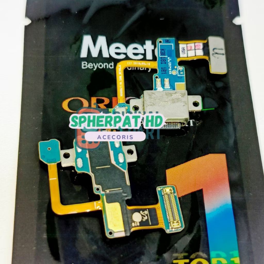 PAPAN CAS / KONEKTOR CHARGER SAMSUNG NOTE 9 N960 + MIC ORI 1:1 FULL IC