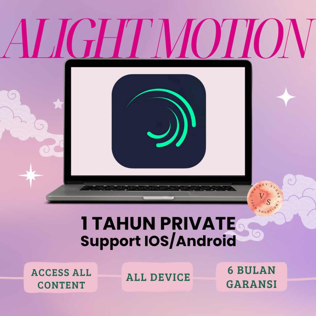 ALIGHT MOTION PREMIUM 1 TAHUN PRIVATE