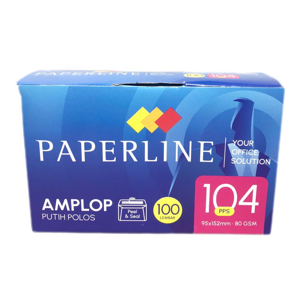

PAPERLINE - Amplop Putih Polos Kecil Seal 104 PPS - PACK