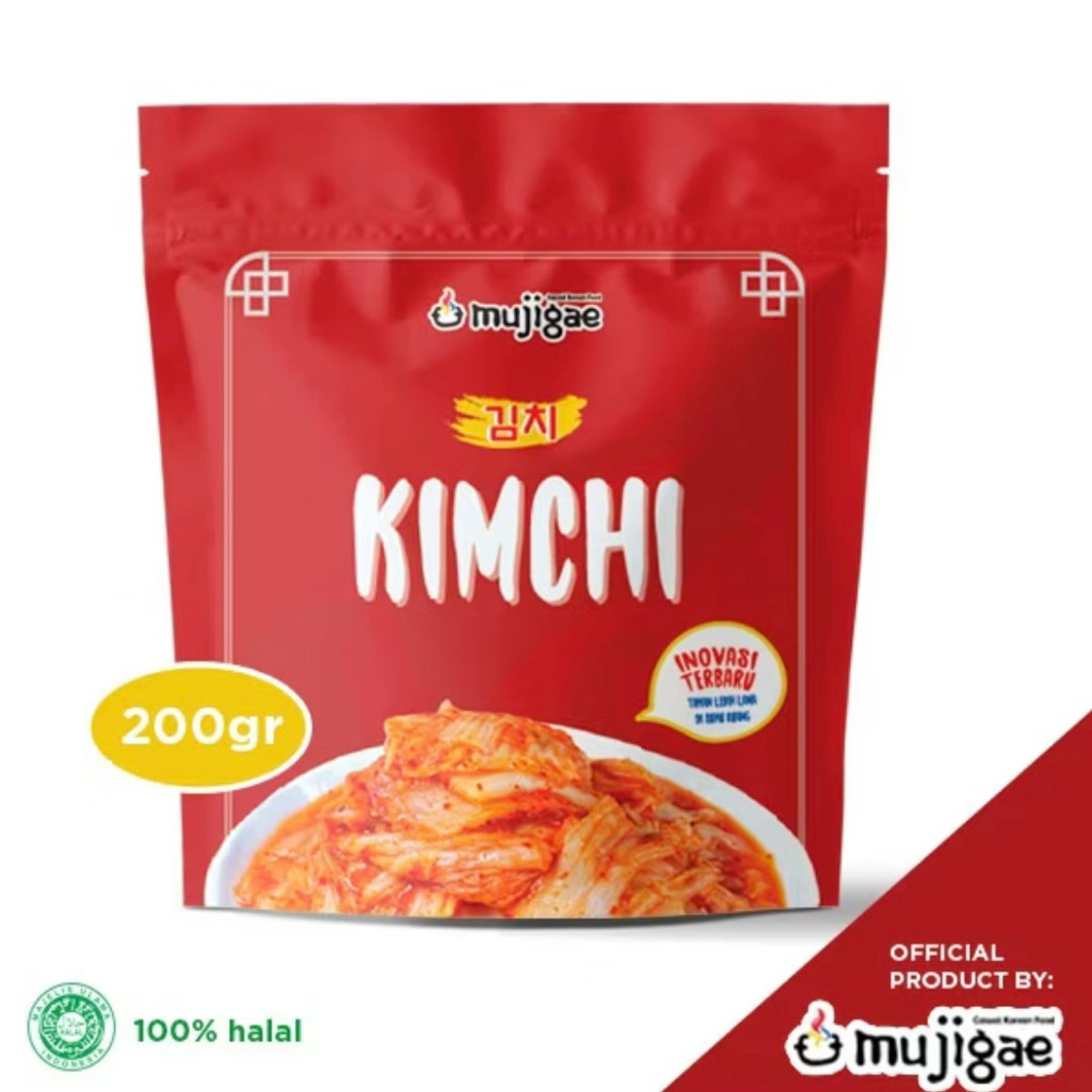 

Kimchi 200 gr Mujigae by wonhae / Makanan khas korea