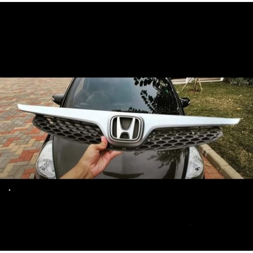 gril depan Honda jazz gd3 3 facelift mmc gril depan Honda jazz mmc v tec
