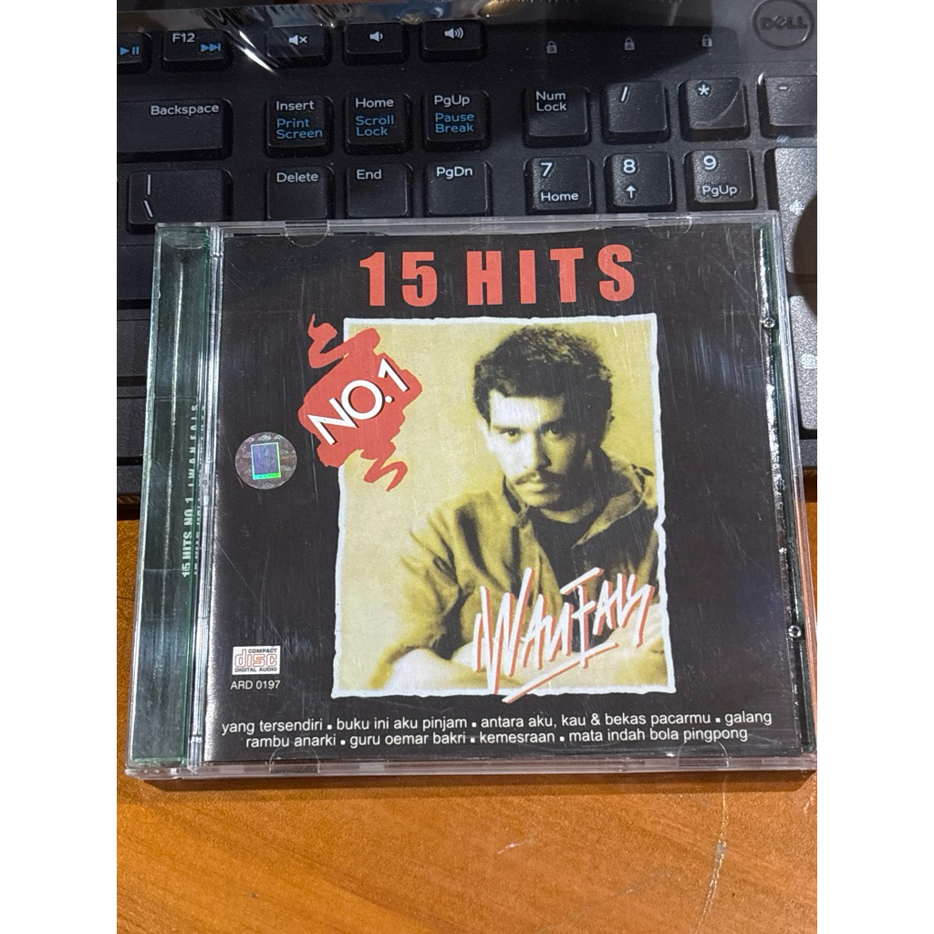 CD ALBUM IWAN FALS 15 HITS NO.1 ORIGINAL