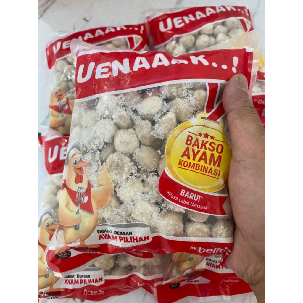 

belfoods bakso ayam mini chicken ball 500g
