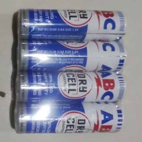 BATERAI BATERE ABC BIRU AA