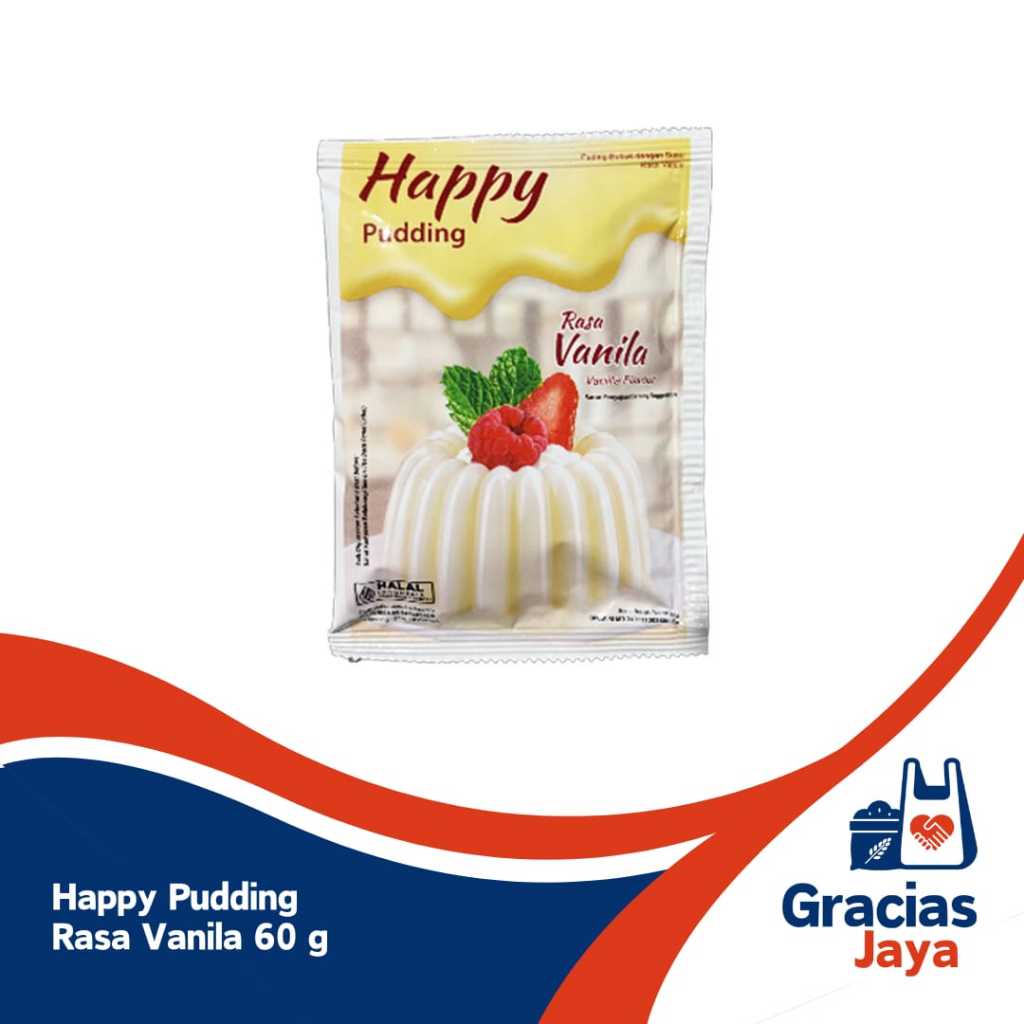 

Nutrijell Happy Pudding Jelly Agar Agar - Coklat, Stroberi, Taro, Mangga - 60g