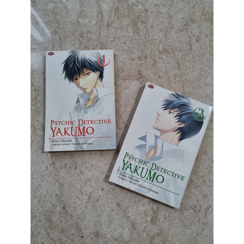 Komik m&c Psychic Detective Yakumo no 1-2 Kolpri Lengkap Set Tamat End