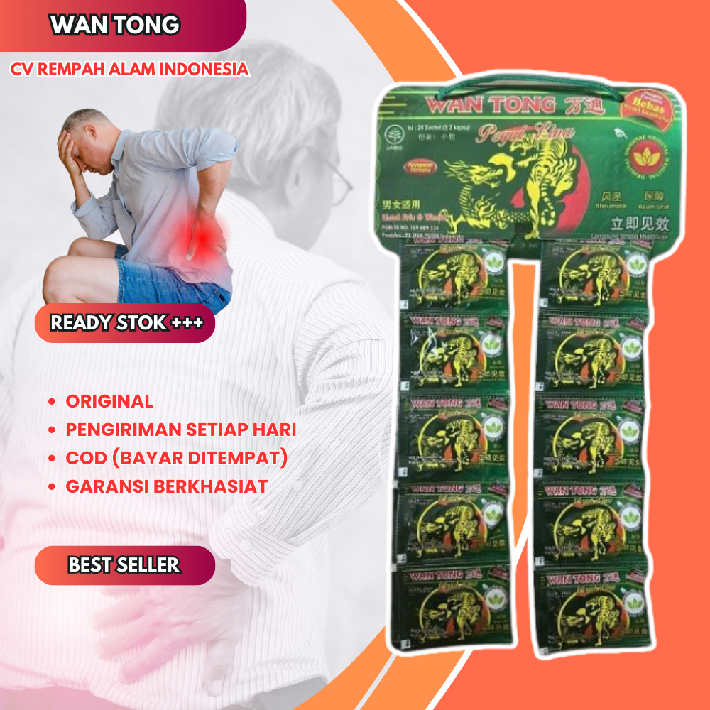 

Wan-Tong Original Kapsul (Pegal Linu)