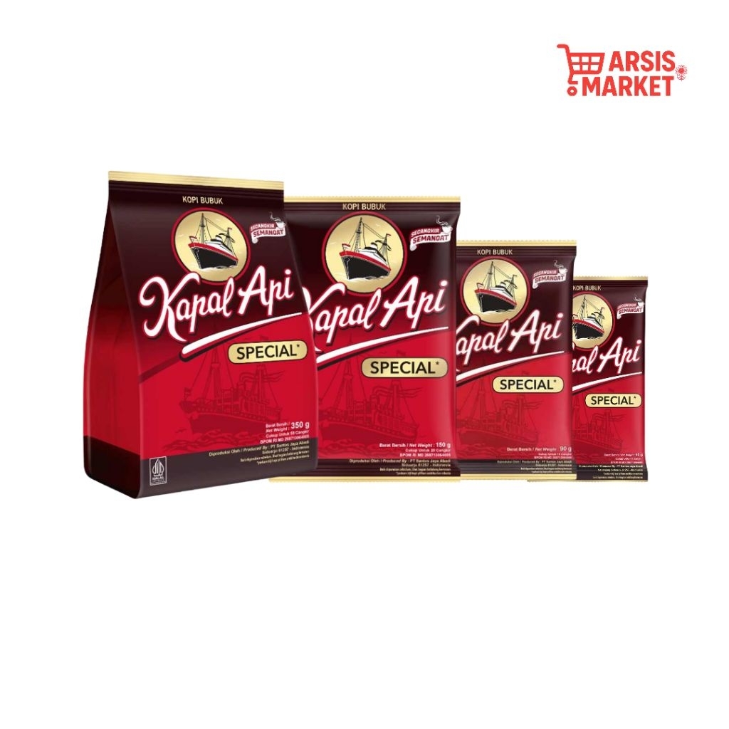 

Kopi Kapal Api Spesial - Kopi Bubuk Asli Indonesia, Aroma Kuat dan Nikmat