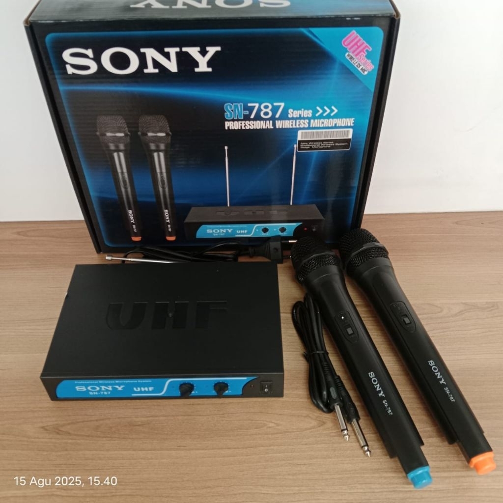 microphoone SONY SN-787/ Mic wireless sony 787