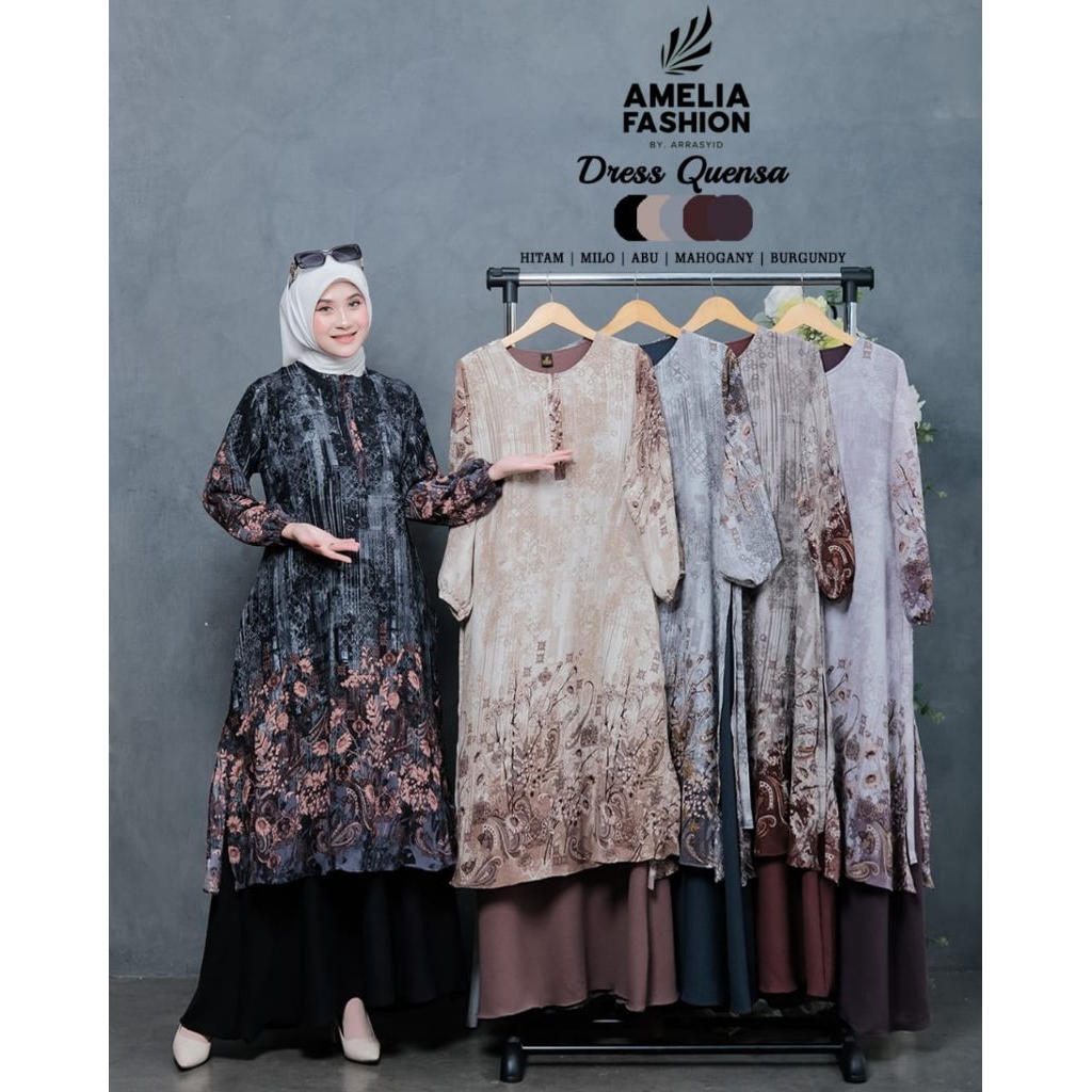 NEW ARIVAL GAMIS QUEENZA BY AMELIA FASHION