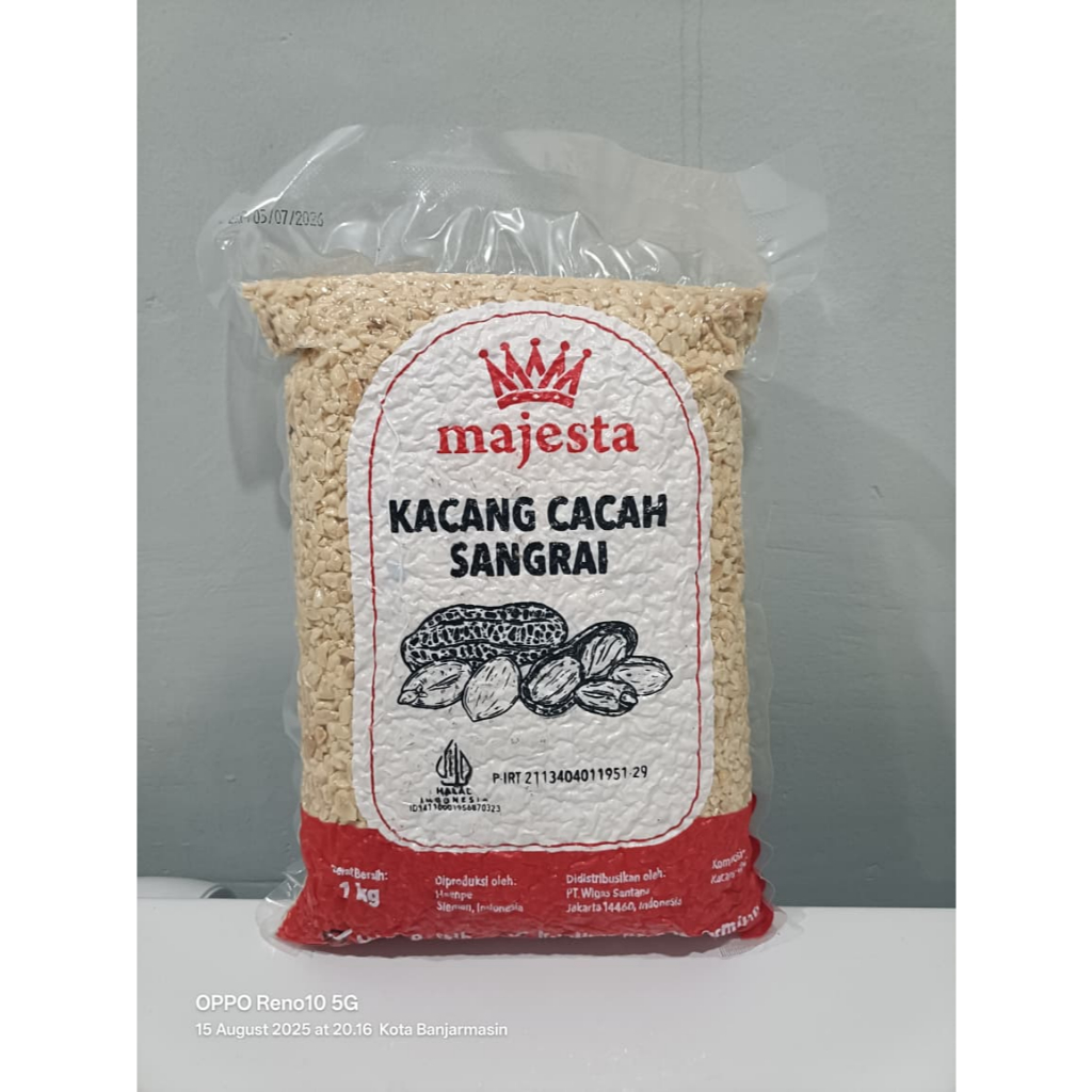 

Majesta Kacang Cacah Sangrai 1kg
