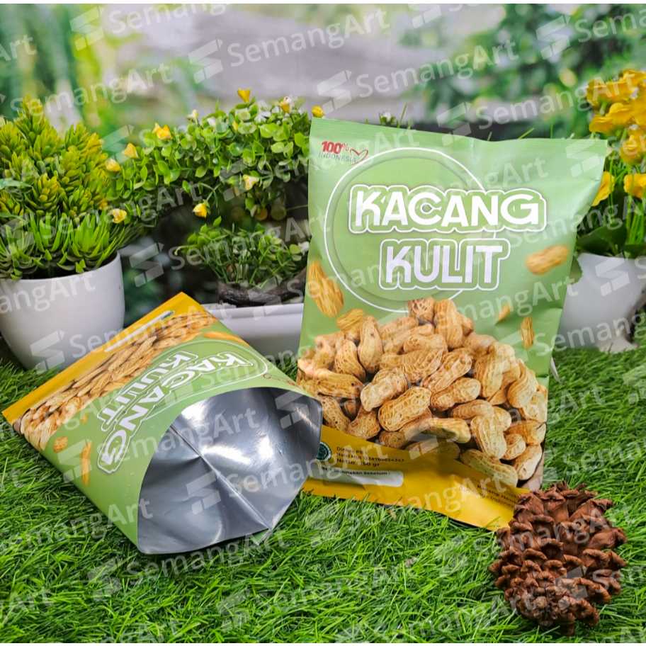 Kemasan sachet bantal center seal bungkus mie snack kacang cetak custom