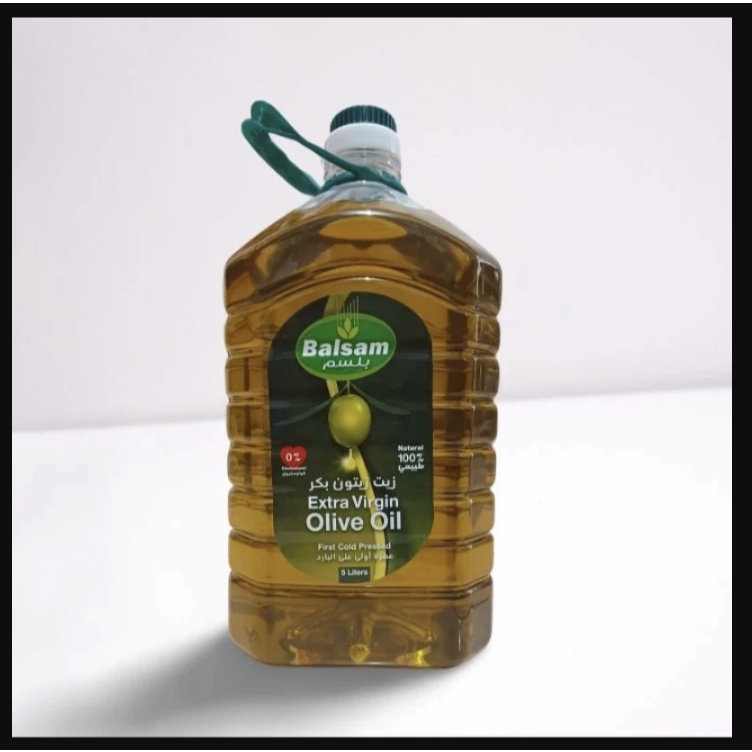 

Minyak Zaitun atau OLIVE OIL ASLI Original 100% untuk Konsumsi Sehari Hari Balsam Extra Virgin Olive Oil 5 Liter – 100% Alami, Cold Pressed, Bebas Kolesterol, Kualitas Premium