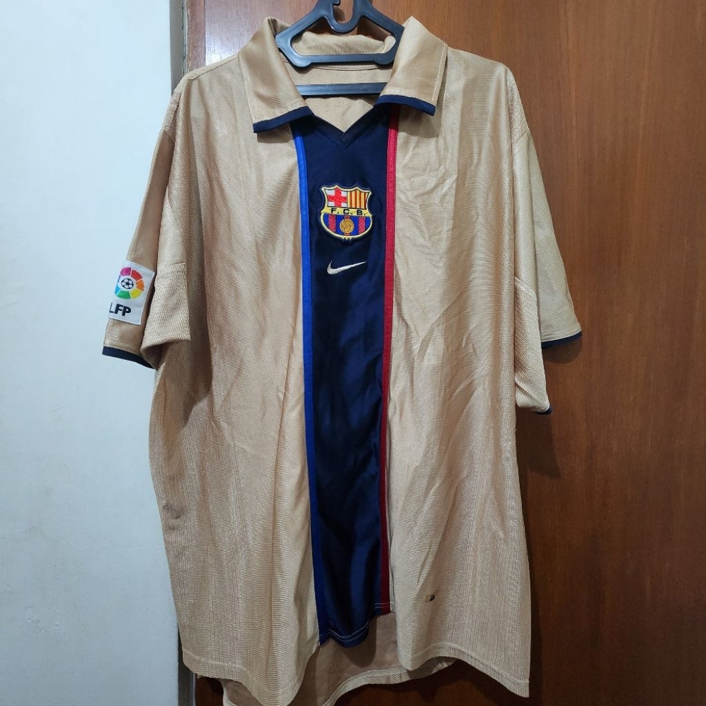 Jersey Barcelona 2001 Away Size XL
