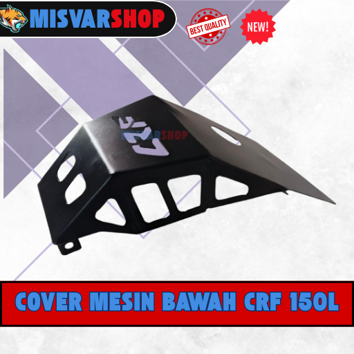 Cover Mesin Bawah CRF Model Full Besi Pengaman Mesin Bawah Variasi