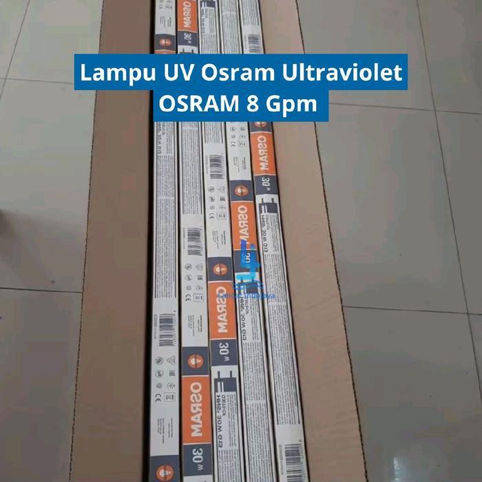 Lampu UV Osram Ultraviolet Ultra Violet OSRAM 8 Gpm / Lampu saja Depot Air Minum Isi Ulang