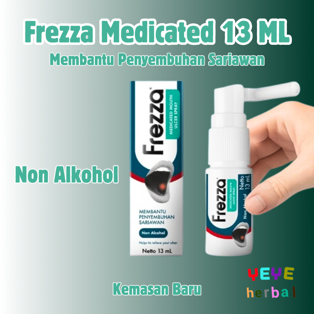Frezza Medicated Spray Obat Sariawan Semprot
