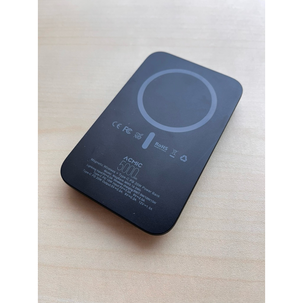 POWERBANK WIRELESS 5000mAh | MAGSAFE MAGNETIC | MAGSAFE SUPPORT | MAGBANK ACMIC | POWERBANK WIRELESS