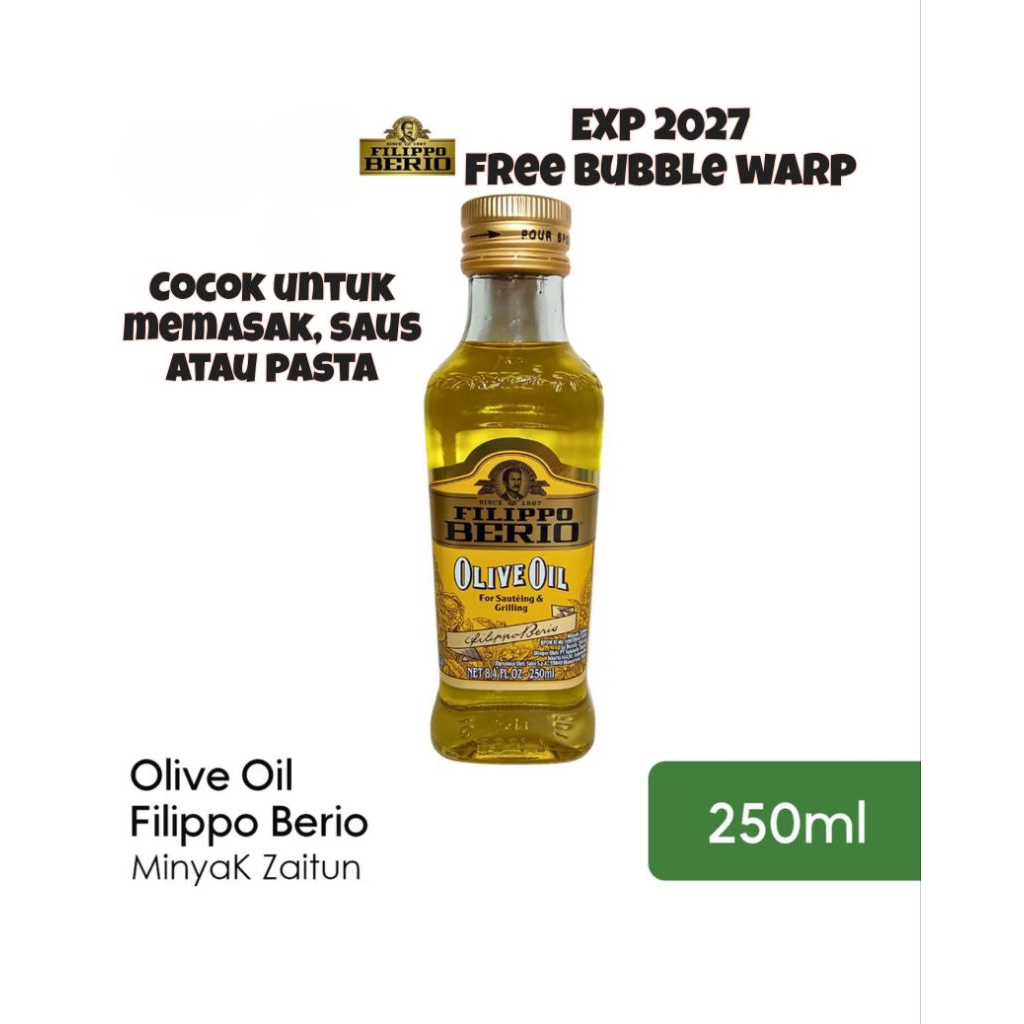 

Fillipo berio pure minyak zaitun murni 250ml