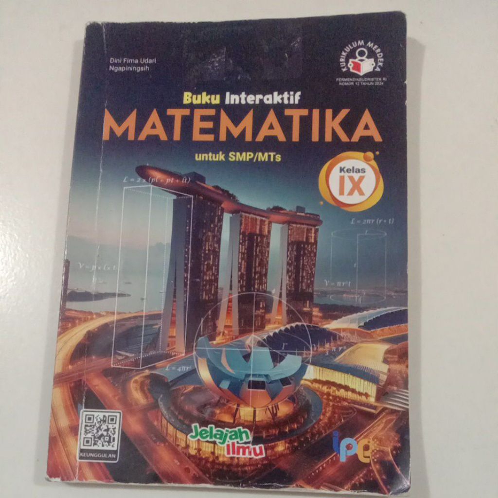 Buku Interaktif Matematika Untuk SMP/MTs Kelas 9/IX K-Merdeka - Jelajah Ilmu