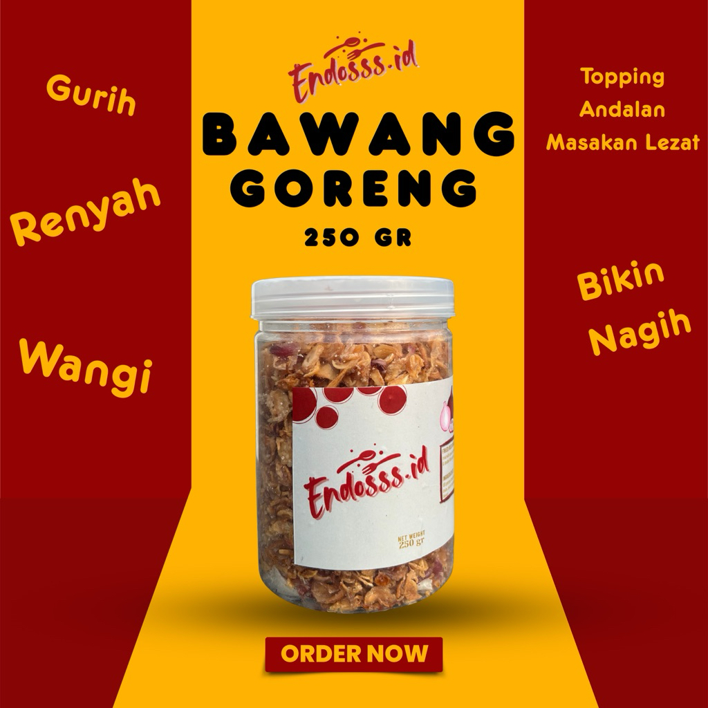 

250 gram Bawang Goreng by endosss.id