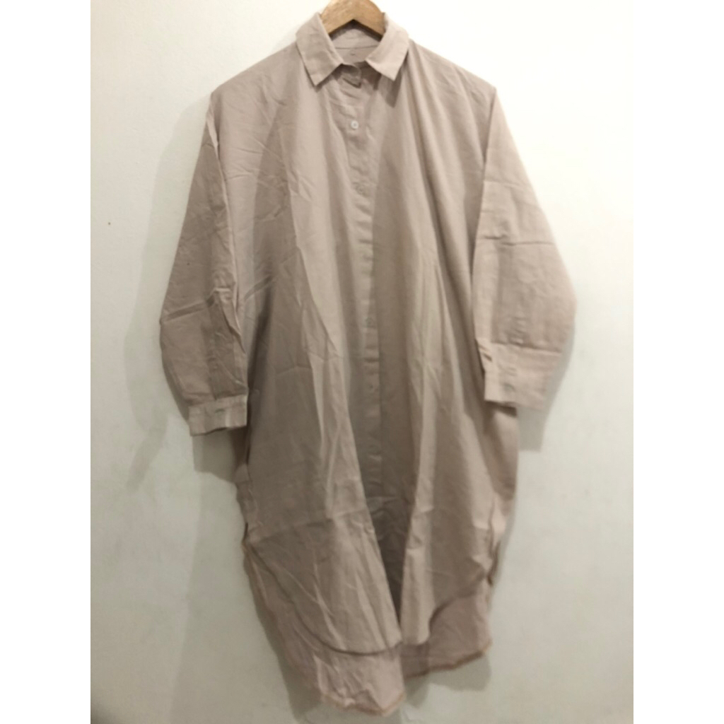 KEMEJA TUNIK KHAKI