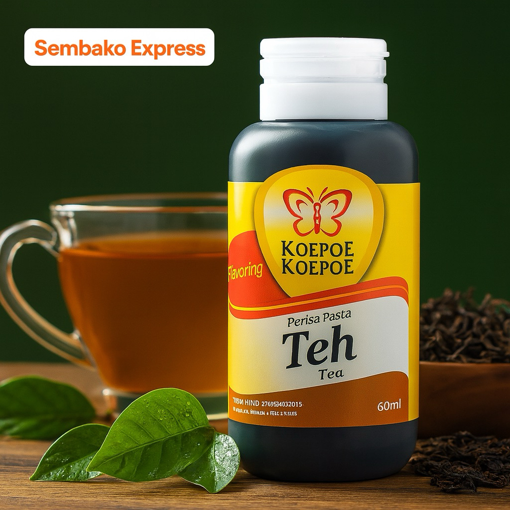 

Koepoe Koepoe Pasta Teh 60 ml – Perisa & Pewarna Kue