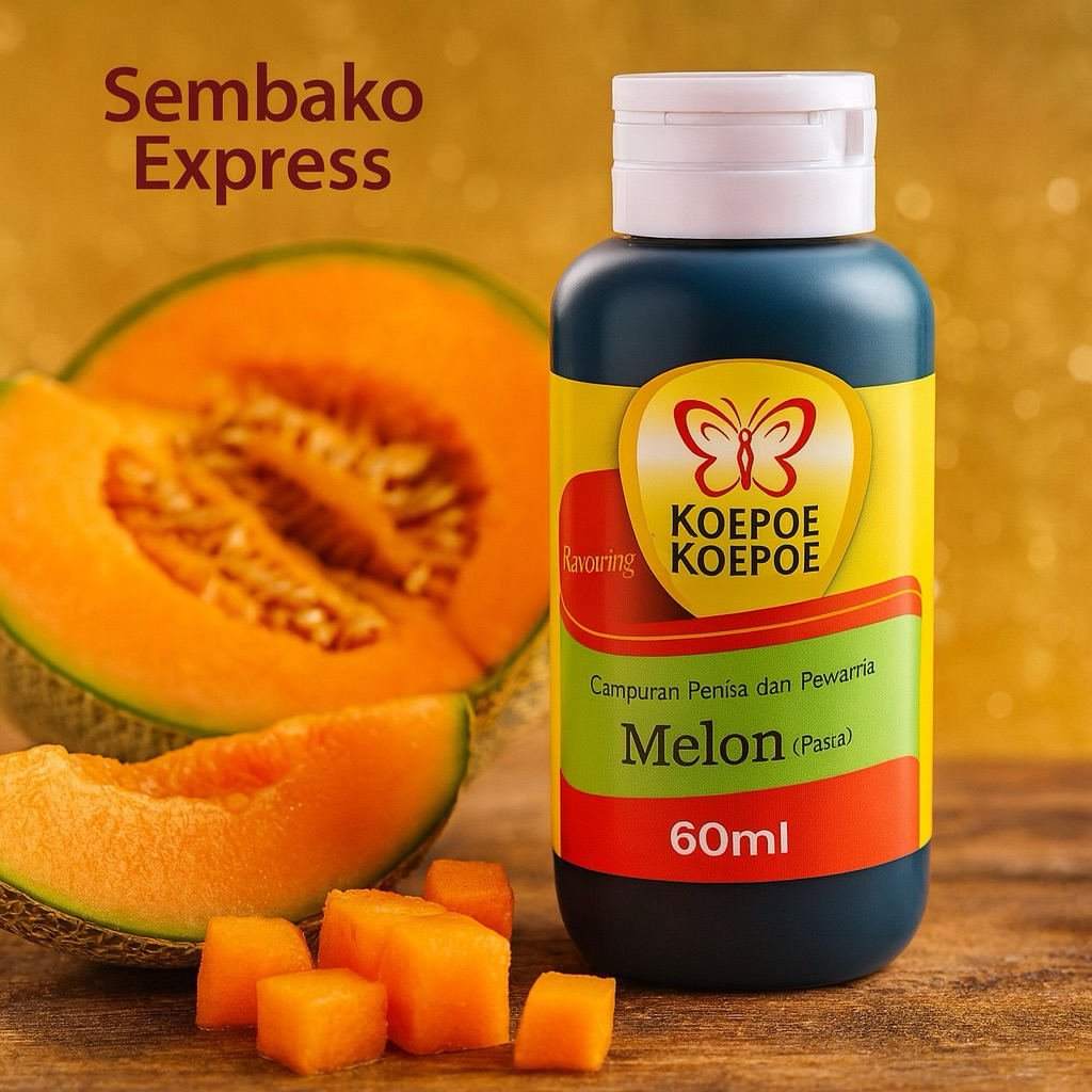

Koepoe Koepoe Pasta Melon 60ml – Perisa & Pewarna Makanan