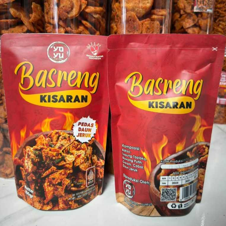 

Basreng Ayam Pedas Daun Jeruk Renyah Anti Gigi Retak / Basreng Ayam Premium Bisa COD
