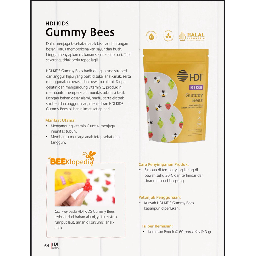 

Snack Vitamin Jelly - Gummy Bees