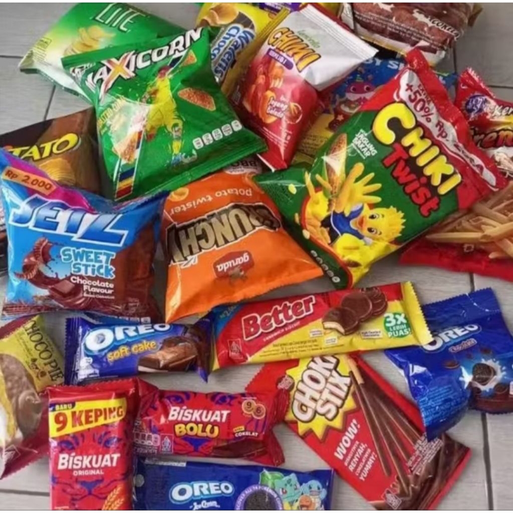 

snack isi 25 pcs temen nyemil