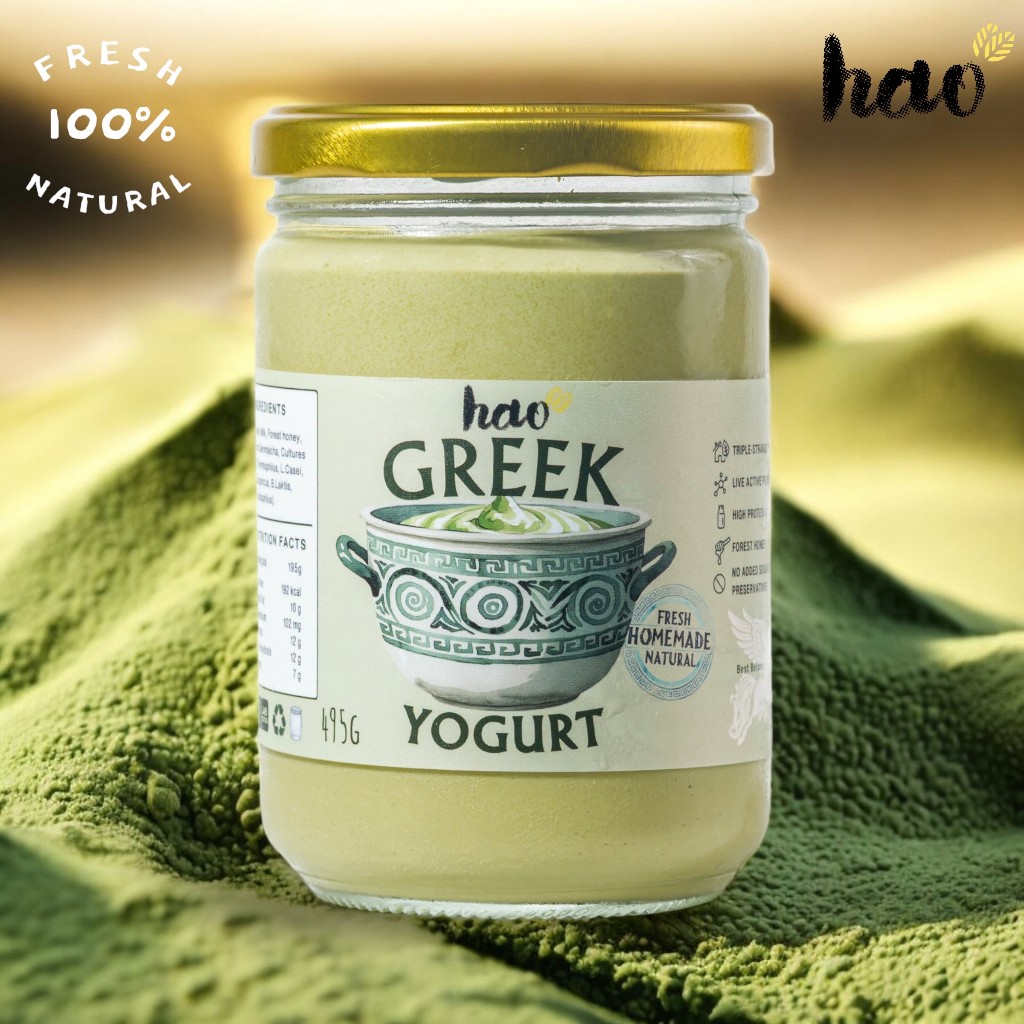 

Hao Greek Yogurt GENMAICHA (Live Active Probiotics Yoghurt)