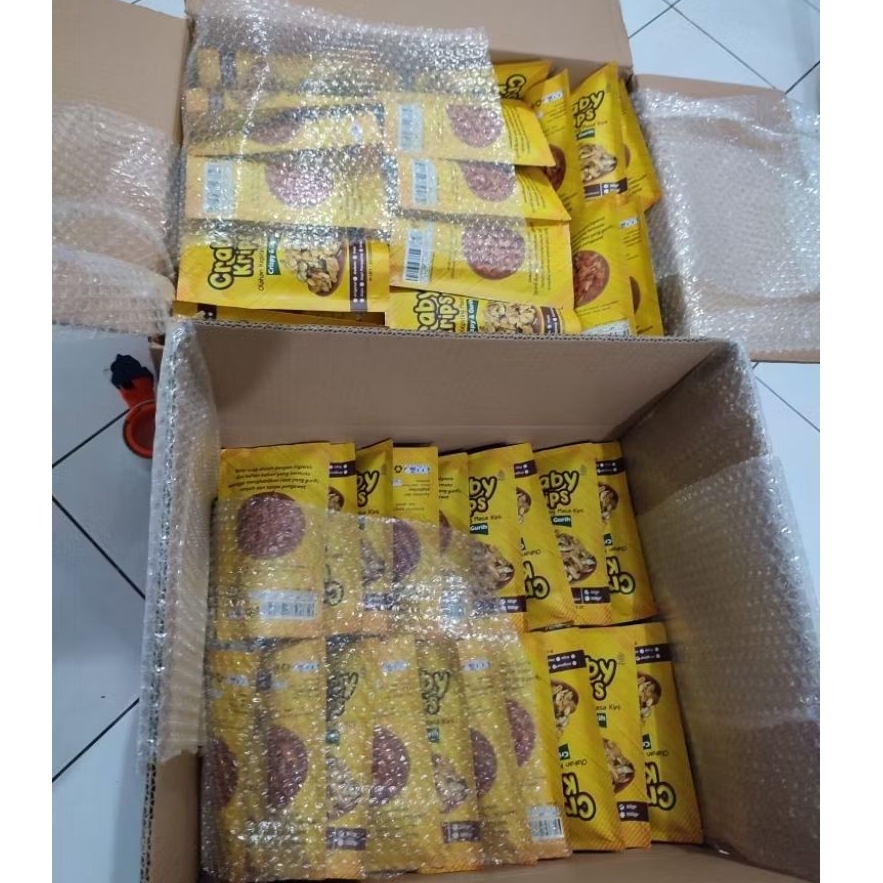 

PAKET USAHA BABY CRAB CRISPY HARGA GROSIR SUPER MURAH 100 PCS BISA PILIH RASA BY CRABY KRIPS