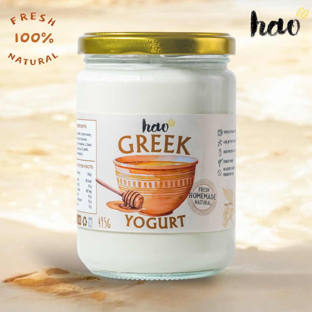 

Hao Greek Yogurt HONEY (Live Active Probiotics Yoghurt)
