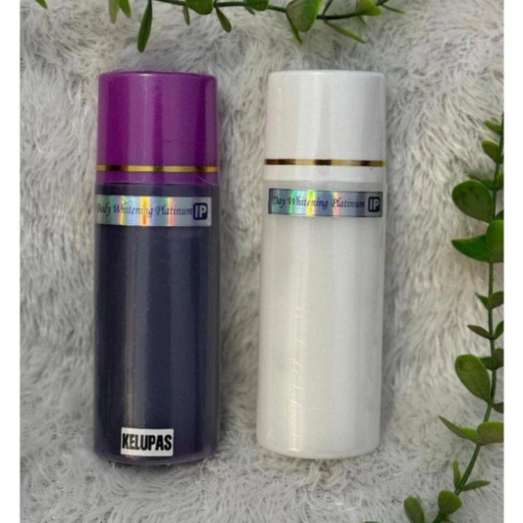 HB Handbody Whitening Platinum (Pengelupasan)isi 2 Pcs HB Kelupas / HB Kelupas HB body platinum kelu