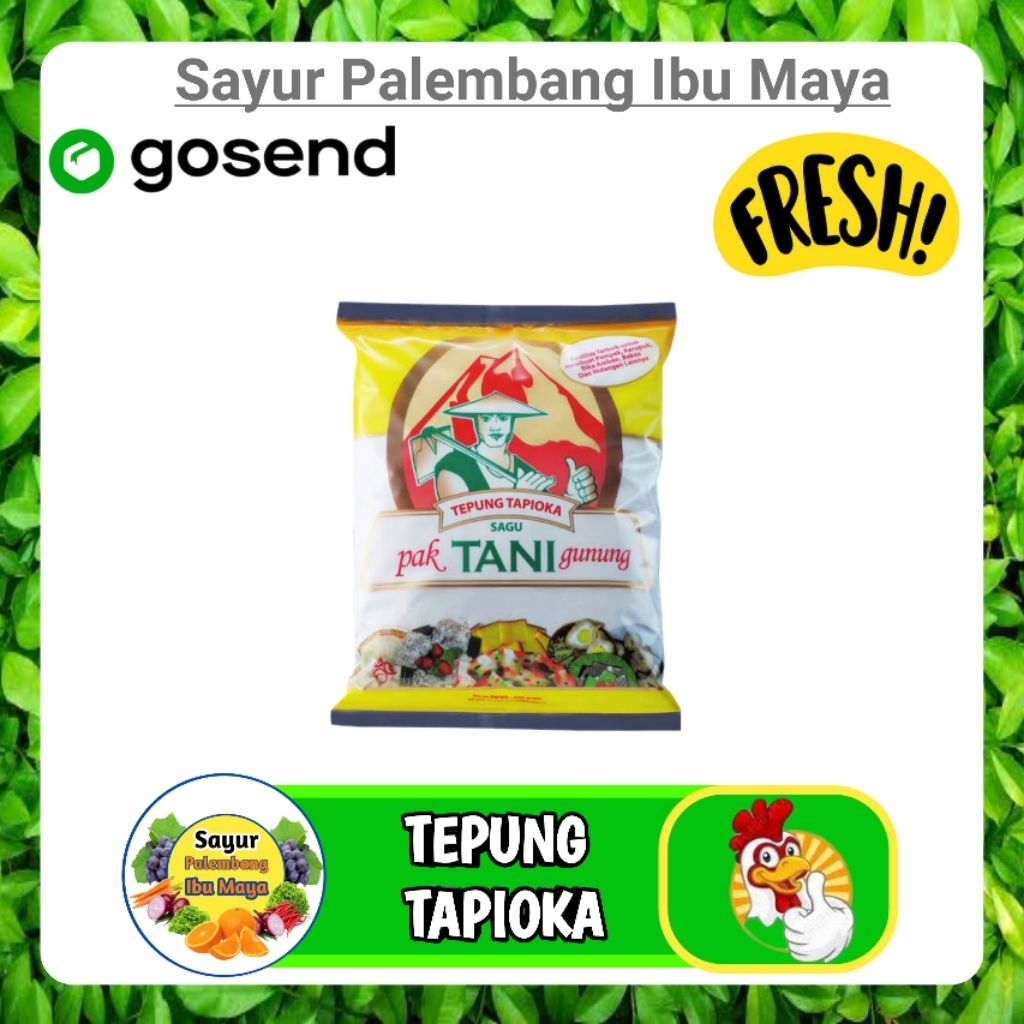 

Sagu Tani Gunung / Tepung Tapioka 500g - Palembang