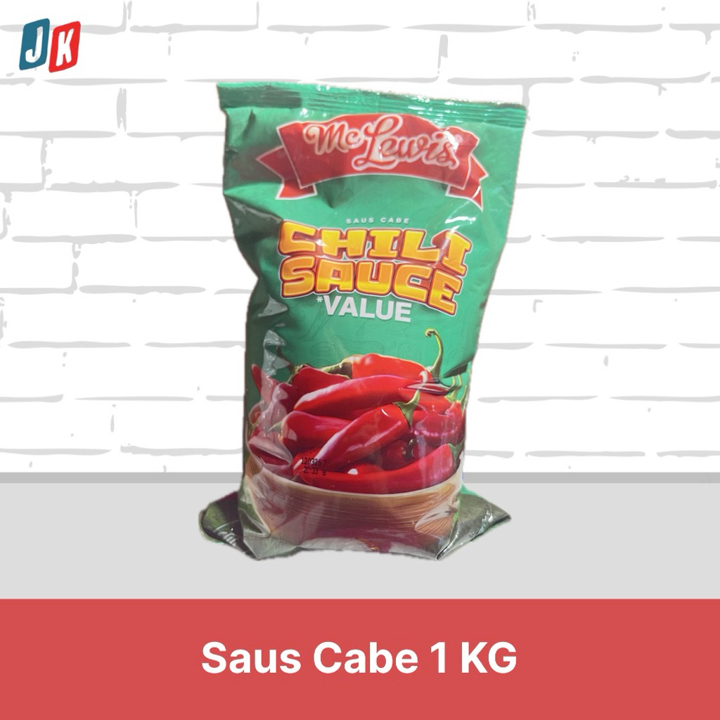 

Mc Lewis Saus Cabe Pedas 1 KG