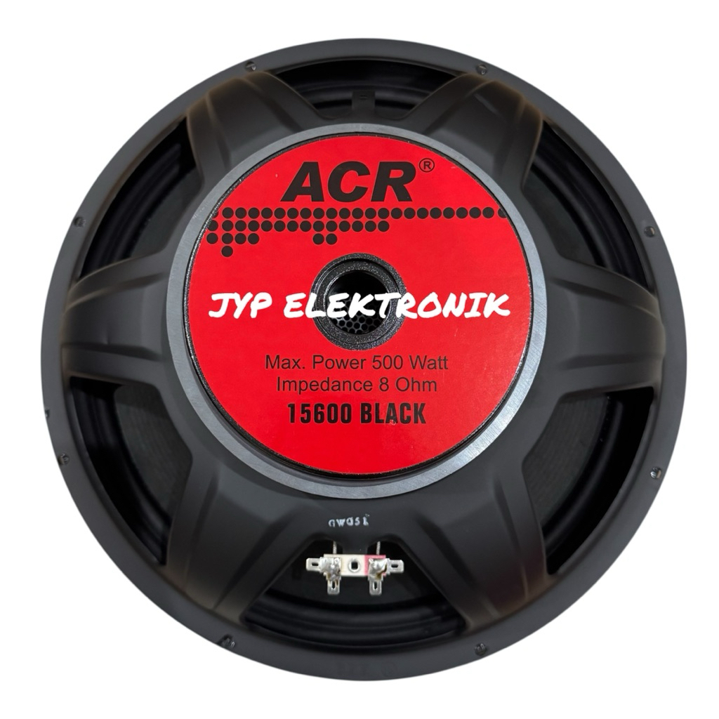 SPEAKER ACR 15600 / ACR15600 BLACK 500 WATT 8 OHM 15 INC ORIGINAL
