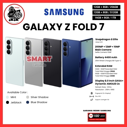 HP SAMSUNG GALAXY Z FOLD 7 16/1TB, Z FOLD 7 12/512GB, Z FOLD 7 12/256GB & Z FLIP 7 12/512GB (BNIB)