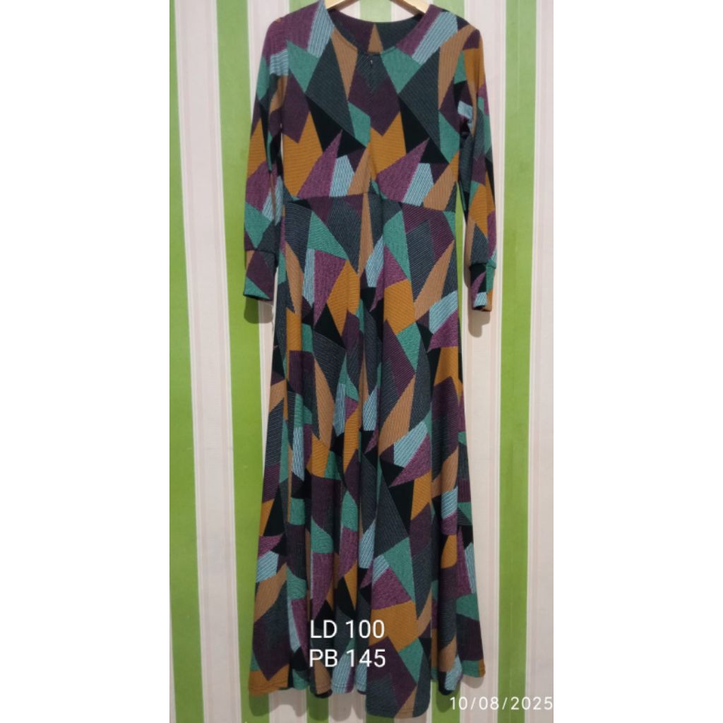 gamis motif panjang 140 up
