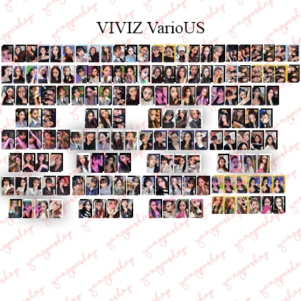 [PO / SET] VIVIZ VARIOUS VIVI EUNHA UMJI SINB PHOTOCARD FAN MADE UNOFFICIAL YANGPASHOP GFRIEND