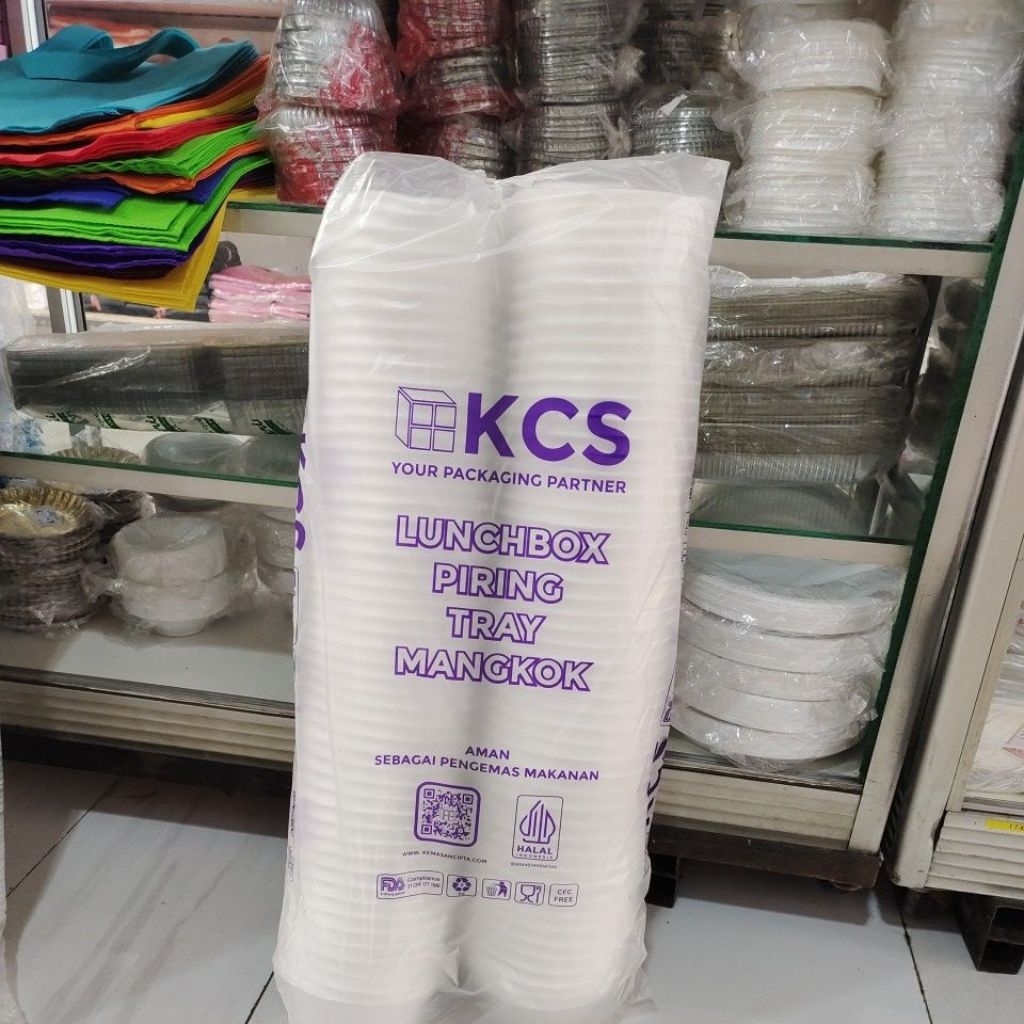 Foam/Styrofoam Mangkok KCS isi 100 pcs