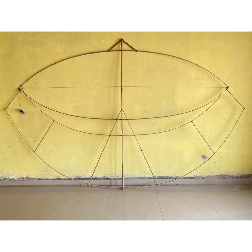 RAKIT SENDIRI RANGKA LAYANGAN GAPANGAN PEGON CEPER LODOYO