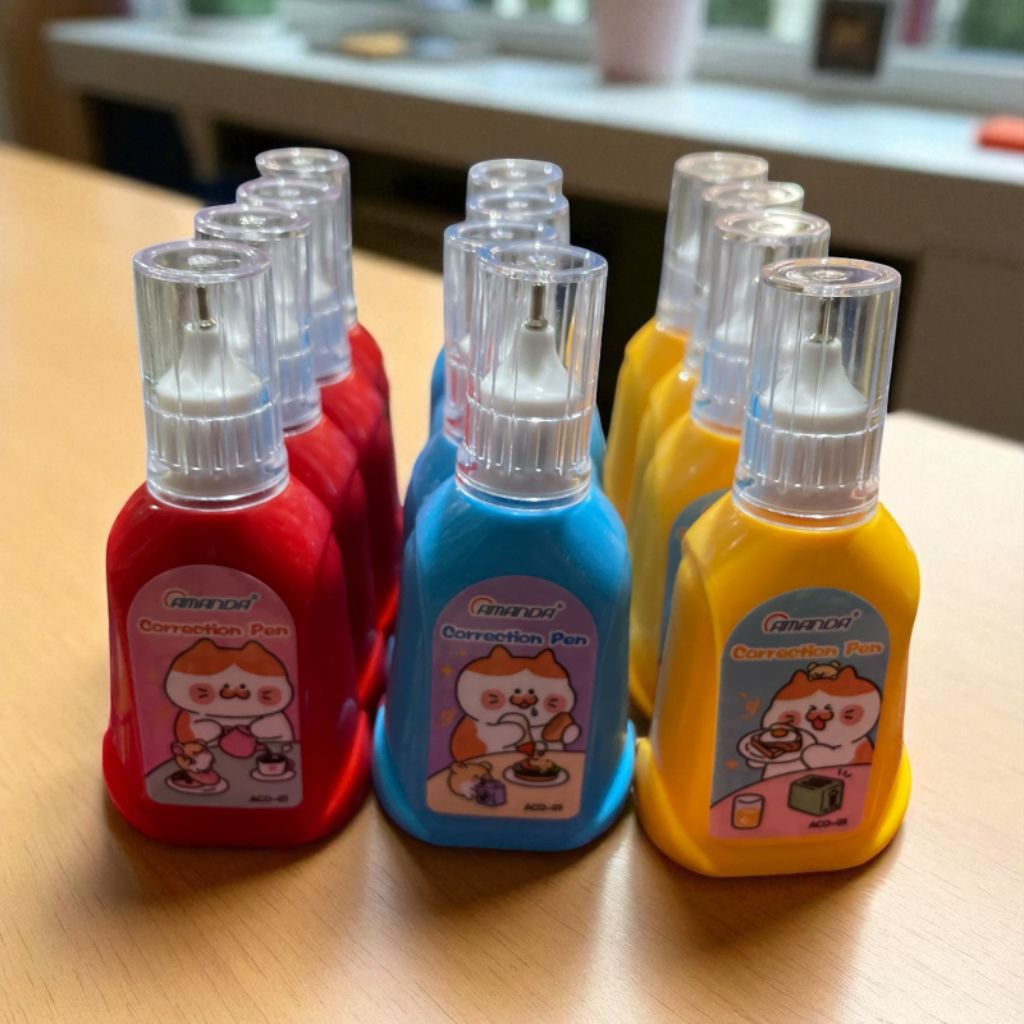 

Grosir (12pcs) Tipe X Correction Fluid Penghapus Pulpen