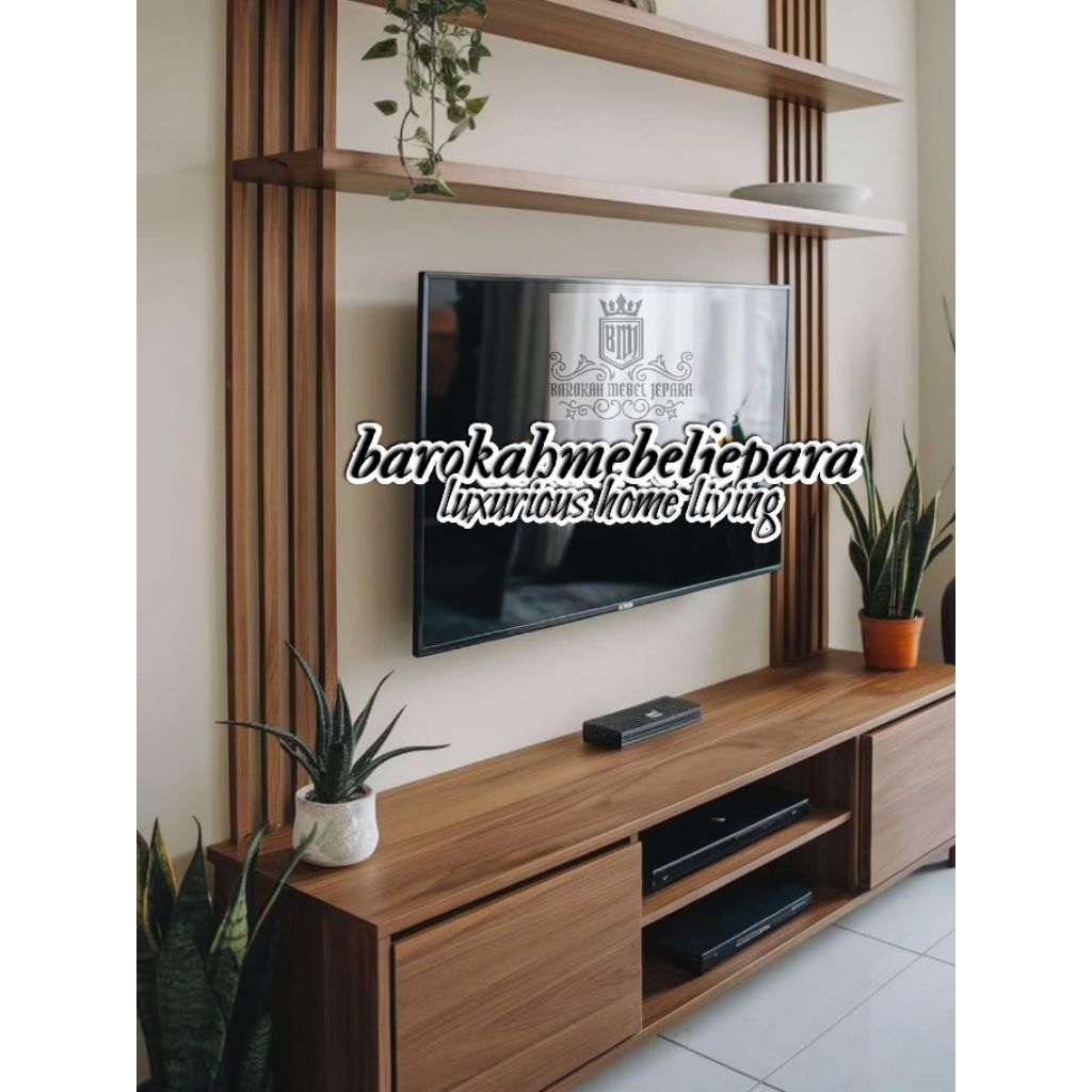 konsul TV minimalis kayu jati backdrop tv minimalis , meja tv minimalis modern kayu jati , bufet tv 
