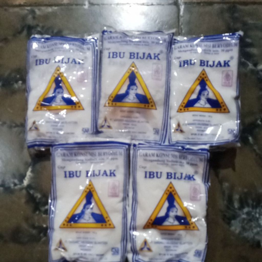 

garam halus konsumsi beryodium cap IBU BIJAK