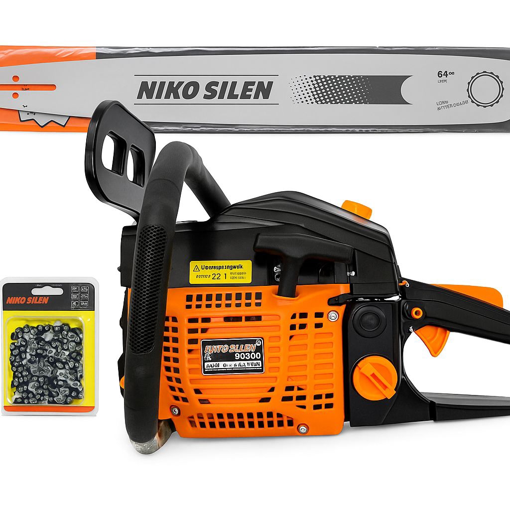 SINSO NIKOSILEN 5800 BAR BAJA 22 INCH/CHAINSAW NIKOSILEN 5800 BAR BAJA 22 INCH/MESIN GERGAJI KAYU TE