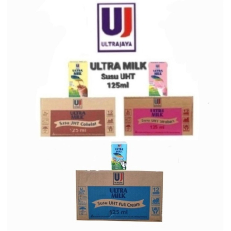 

Susu Ultra Milk UHT 125 ml 1 Dus/Karton isi 40 Pcs