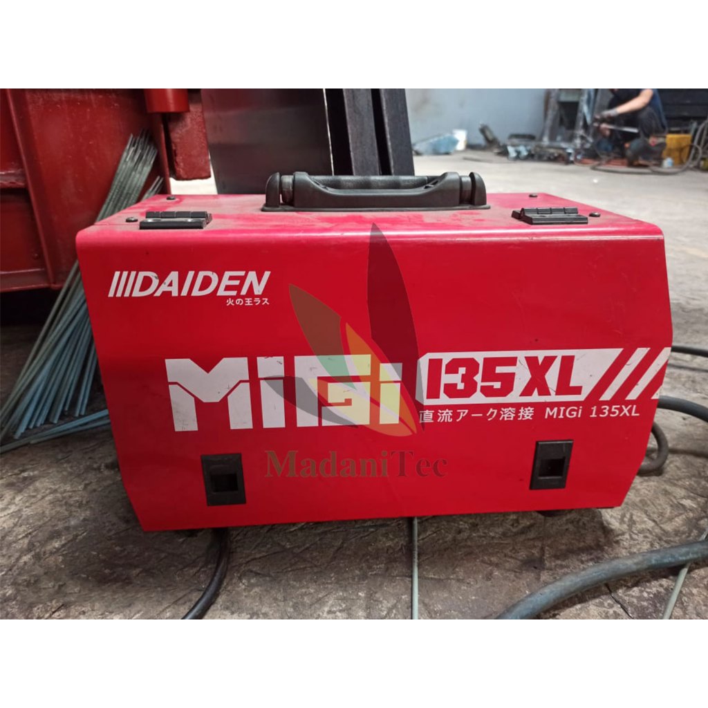 Mesin Las Daiden MIGI 135 XL CO2 Argon Gasless | Tanpa Gas Flux Core Bisa 2 Mode (MESIN ONLY) Tanpa 