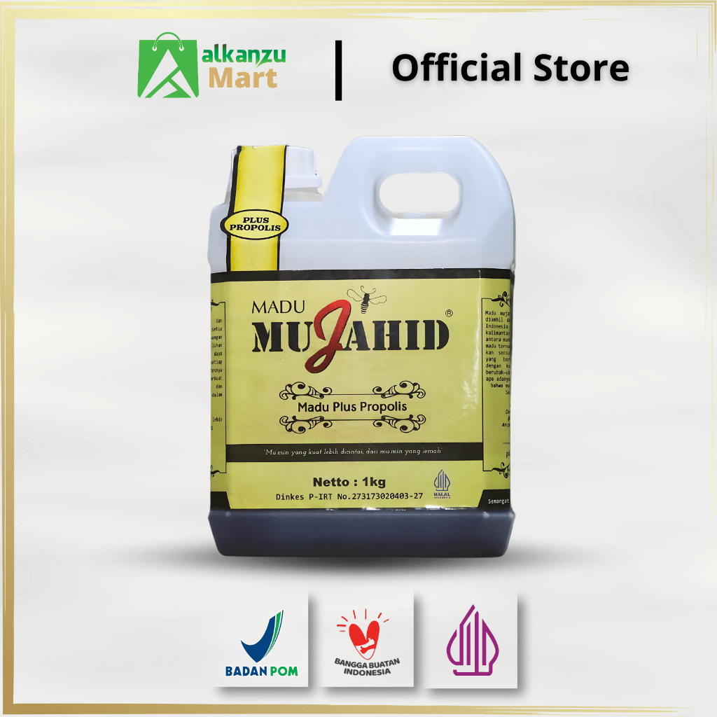 

Madu hutan Mujahid Plus Propolis 1 kg